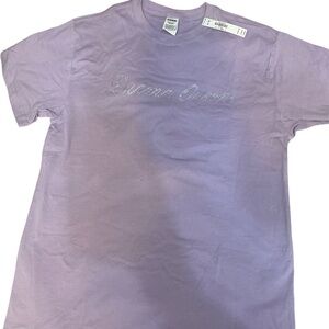 Purple pink brand drama queen t shirt